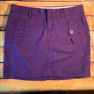 Size 2 Gap skirt. Purple in color